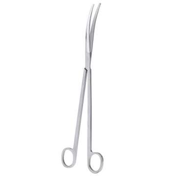 UEETEK 25 Fish Tank Plant Curved Tip Aquatic Plant Tongs Aquatic Plant