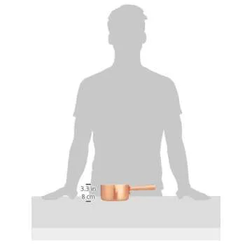 Mauviel Copper Caramel Sauce Pan - 1.2-qt Excellence