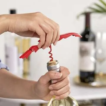 TrueTap Corkscrew: Stylish & Durable Wine Key for All