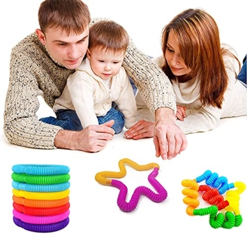Pop Tubes Fidget Toys - Fun for Kids and Adults