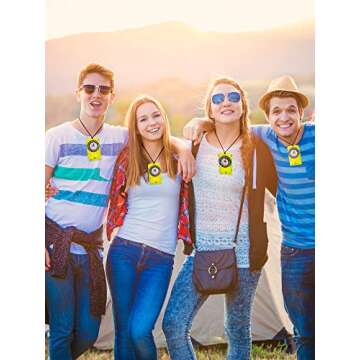 6-Piece Lightweight Compass for Hiking and Camping