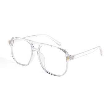 FEISEDY Stylish Anti Blue Light Blocking Glasses - Lightweight & Oversized