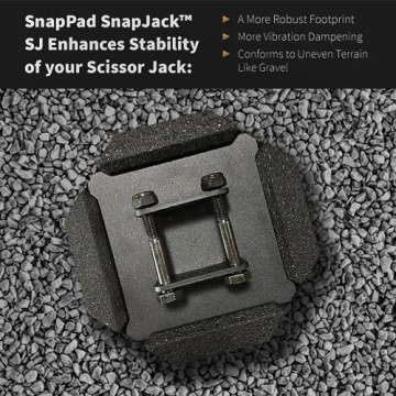 SnapPad SnapJack SJ | Premium RV Leveling Blocks Pack of 2