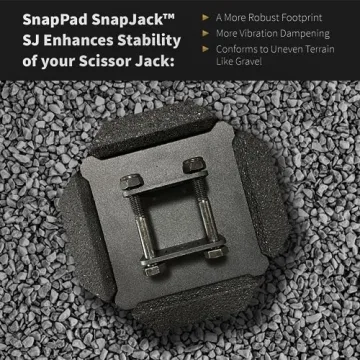 SnapPad SnapJack SJ | Premium RV Leveling Blocks Pack of 2