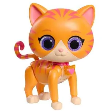 Just Play Disney Junior SuperKitties Cat-Tastic Transforming Ginny Lights and Sounds Figure, Kids Toys for Ages 3 Up