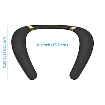 Monster Boomerang Neckband Bluetooth Speaker 3D Sound