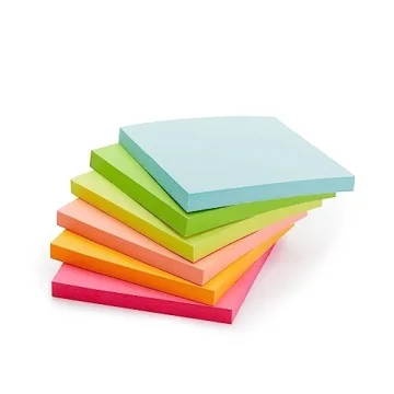 Amazon Basics 3x3 Sticky Notes Assorted Colors 24-Pack