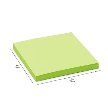 Amazon Basics 3x3 Sticky Notes Assorted Colors 24-Pack
