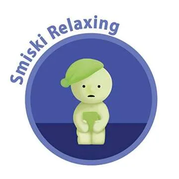 Dreams Smiski Glow in The Dark Figure, Bed Series, Random Style, 1 Pack