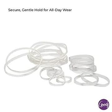 Goody Ouchless Polyband Hair Ties 250 Ct Ultra-Strong Hold