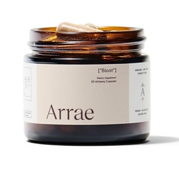 Natural Bloating Relief Digestive Enzymes by Arrae - Fast-Acting Capsules for Gas and Indigestion (3...