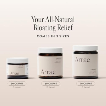 Arrae Fast-Acting Digestive Enzymes for Bloating Relief