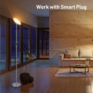 Joofo 30W LED Floor Lamp with Remote Control & Dimming