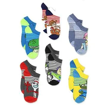 Disney Toy Story 4 Socks Set for All Ages - 6 Pairs