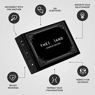 THE AND Couples Edition 199 Conversation Cards for Couples