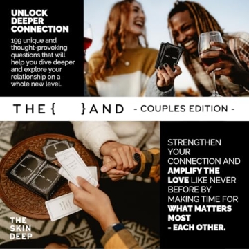 THE AND Couples Edition 199 Conversation Cards for Couples