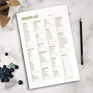 Two Tumbleweeds Grocery List Magnet Pad for Easy Shopping