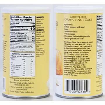 Gefen Baking Powder, 8oz Resealable Container, Gluten Free, Aluminum Free, Cornstarch Free