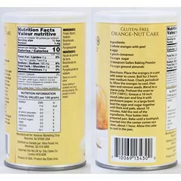 Gefen Baking Powder, 8oz Resealable Container, Gluten Free, Aluminum Free, Cornstarch Free