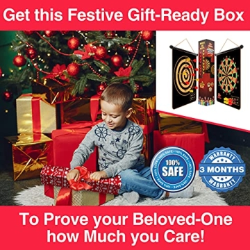 FUNGENIX Magnetic Dart Board - Fun for All Ages