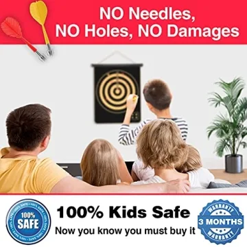 FUNGENIX Magnetic Dart Board - Fun for All Ages
