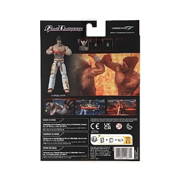 Kazuya Mishima Action Figure - Game Dimensions by Bandai