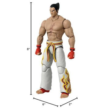Kazuya Mishima Action Figure - Game Dimensions by Bandai