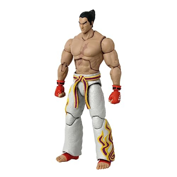 Kazuya Mishima Action Figure - Game Dimensions by Bandai