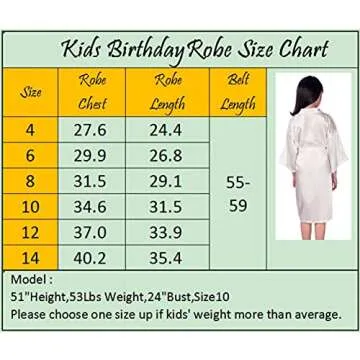 Fantasy Goods Kids Birthday Squad Girl Queen Robes Soft Satin Pure Color Kimono Bathrobes for Spa Wedding Birthday Party