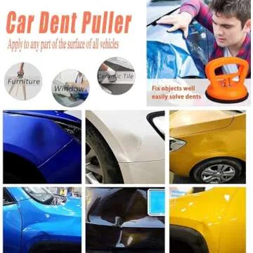 HYWMLY Dent Puller - Powerful 3 Pack Car Dent Removal Kit