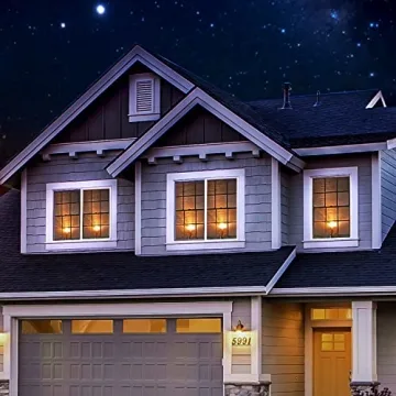 Homemory Flameless Window Candles - Sensor Dusk to Dawn