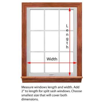 Blackout EZ - Total Sunlight Blocking Window Cover - Complete Light Block -New EZ Grid™ Material, Small - Customizable to (36" x 48") Black in/White Out - Made in USA