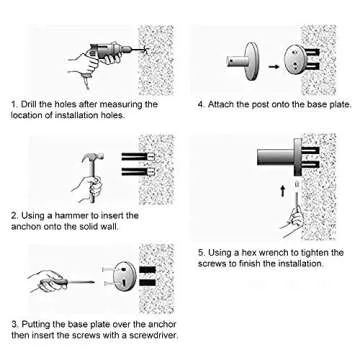 Luxurious Brushed Gold Bathroom Hardware Set 12" Towel Bar