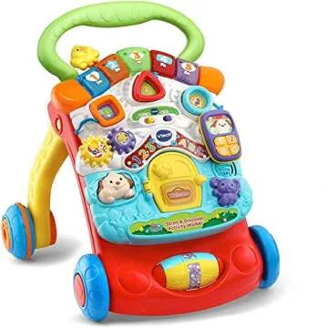VTech Stroll & Discover Activity Walker for Learning and Fun