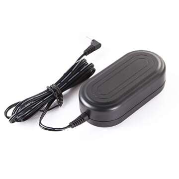Hersmay ACK-E12 Camera AC Power Adapter DR-E12 DC Coupler LP-E12 Dummy Battery for Canon EOS M, M50,...