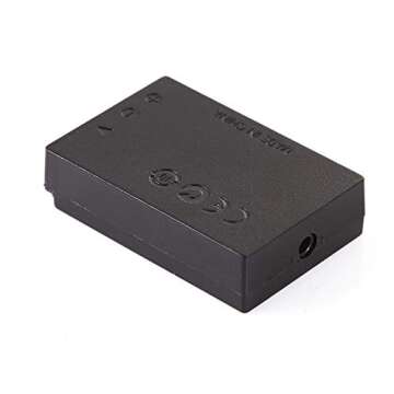 Hersmay ACK-E12 Camera AC Power Adapter DR-E12 DC Coupler LP-E12 Dummy Battery for Canon EOS M, M50, M10, M2, M100, M50 Mark II, M100, M200, Kiss M, Kiss M2 Cameras