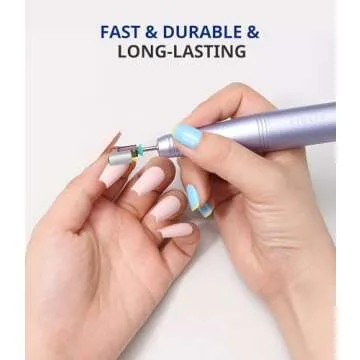 AIRSEE Tungsten Carbide Nail Drill Bit for Acrylic Removal