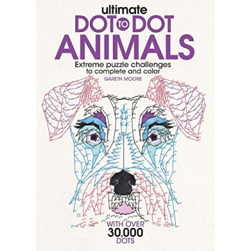 Ultimate Dot-to-Dot Animals Activity Book for All Ages