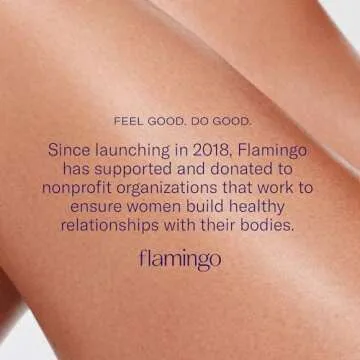 Flamingo Dermaplane Blades Refills, Face Razors for Women, Smooth Skin, 4 Count