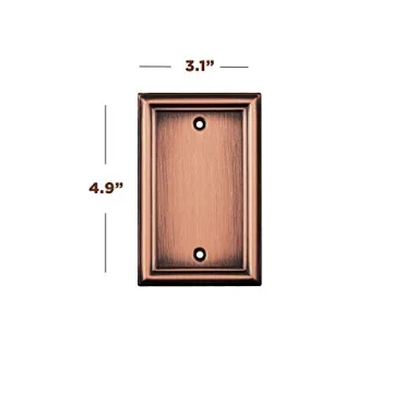 Wall Plate Outlet Switch Covers - Pack of 4 by SleekLighting