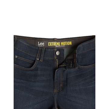 Lee Men's Extreme Motion Athletic Taper Jeans for Comfort