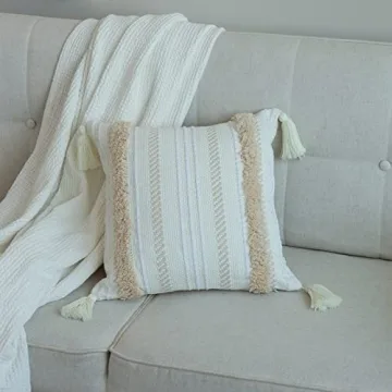 Stylish Boho Throw Pillow Covers for Elegant Living Rooms