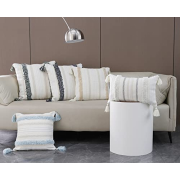 Stylish Boho Throw Pillow Covers for Elegant Living Rooms