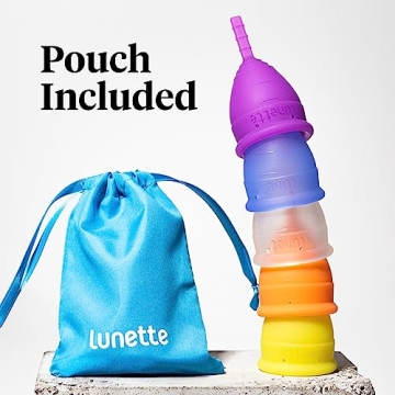Lunette Reusable Menstrual Cup Model 2 for Heavy Flow