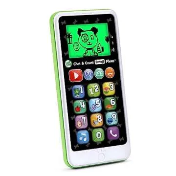 LeapFrog Chat and Count Emoji Phone, Green