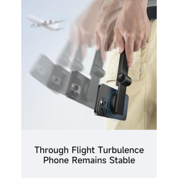 JSAUX Airplane Phone Holder for Easy Travel with iPhone