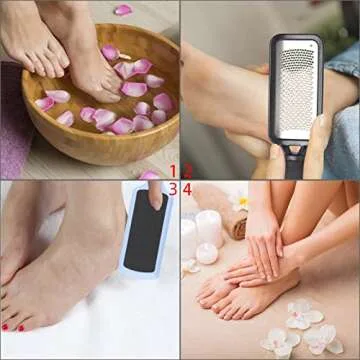Colossal Foot Files Kit for Soft, Smooth Feet at Home