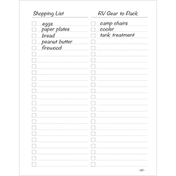 Camping Journal & RV Logbook for Memorable Travels