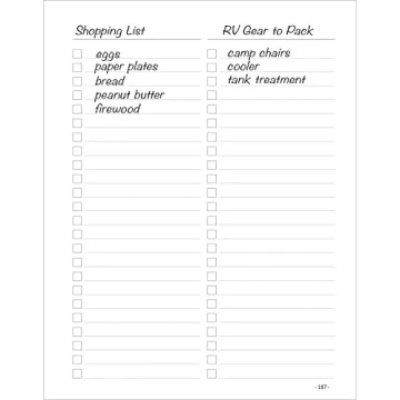 Camping Journal & RV Logbook for Memorable Travels