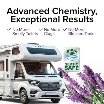 Camco TST MAX RV Toilet Treatment - Lavender Scent Drop-Ins